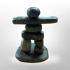 Jade Inukshuk with Base, matte finish