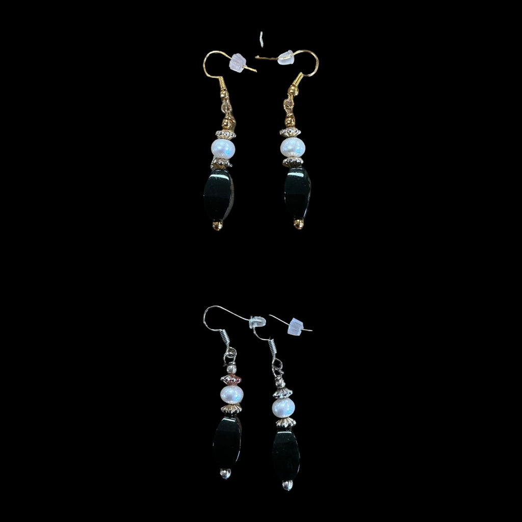 Black Jade Earrings