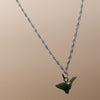 Jade Swan Necklace