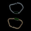 Jade Unisex Bracelet Silver/Gold Style