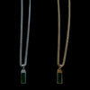 Jade Unisex Necklace Gold/Silver Style