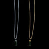Jade Unisex Necklace Gold/Silver Style
