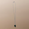Jade Fish Silver Necklace