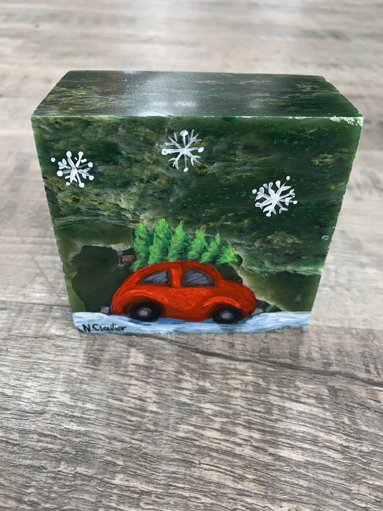Jade City Creations- Hand Painted Jade Christmas Scenes