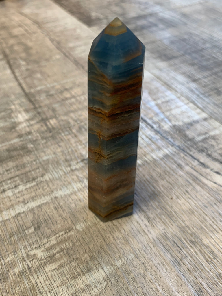 Blue Onyx Obelisks