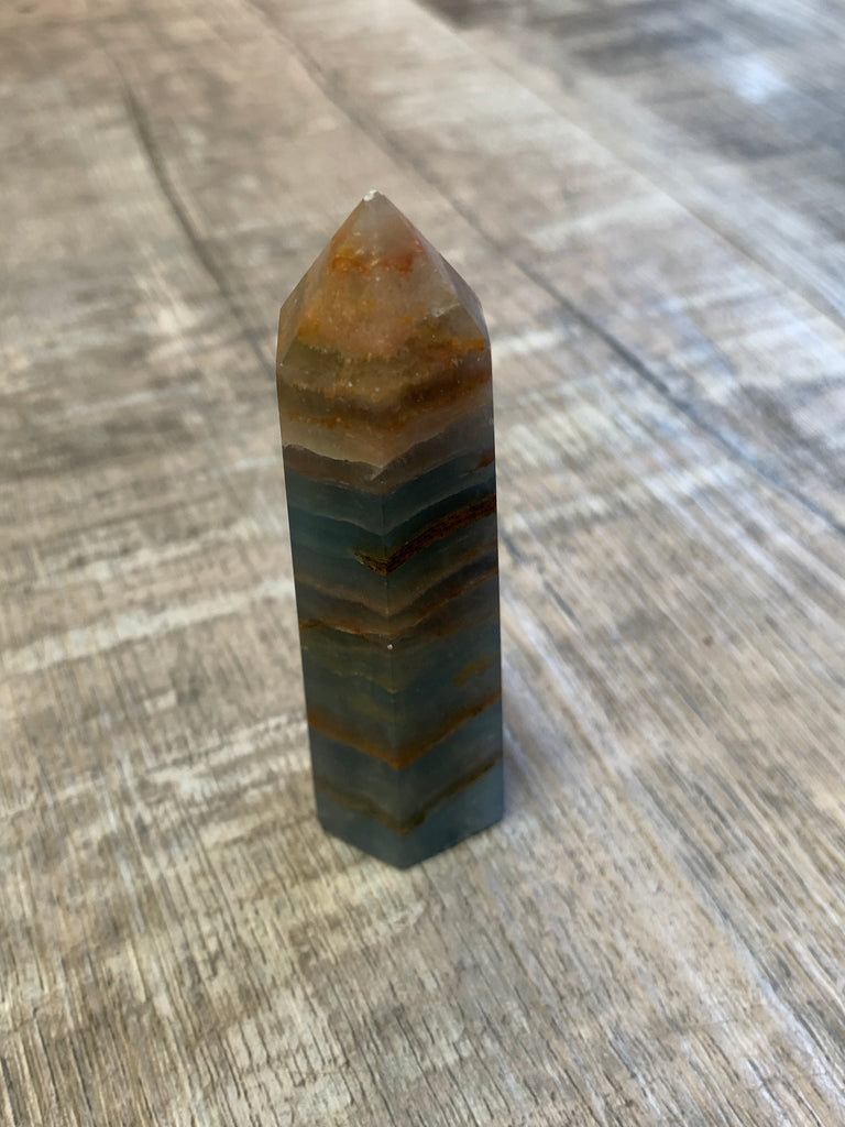 Blue Onyx Obelisks
