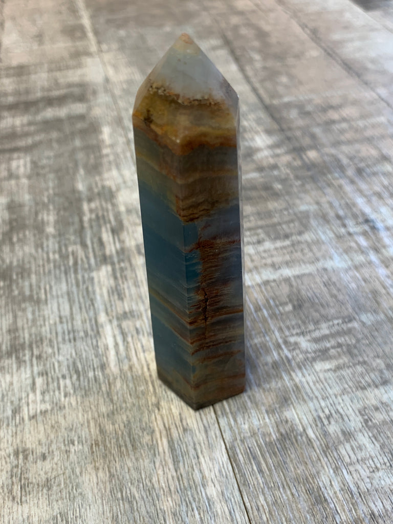 Blue Onyx Obelisks
