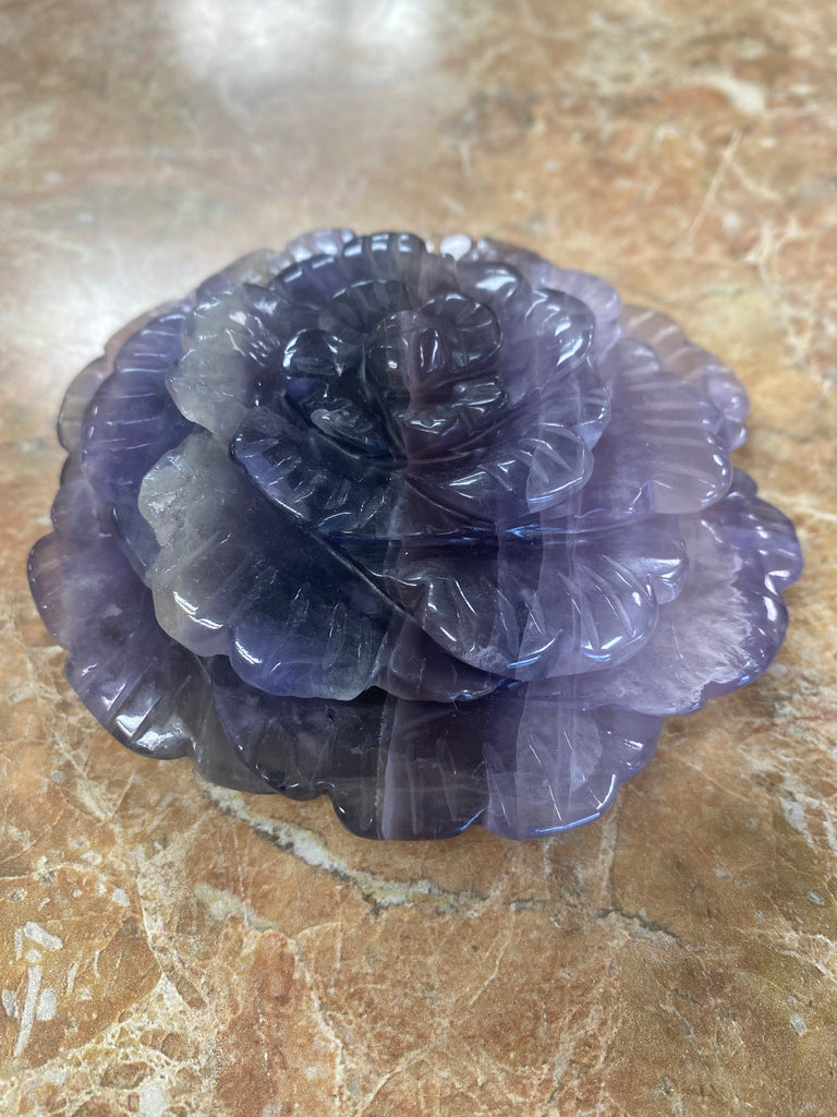 Big Fluorite Flower