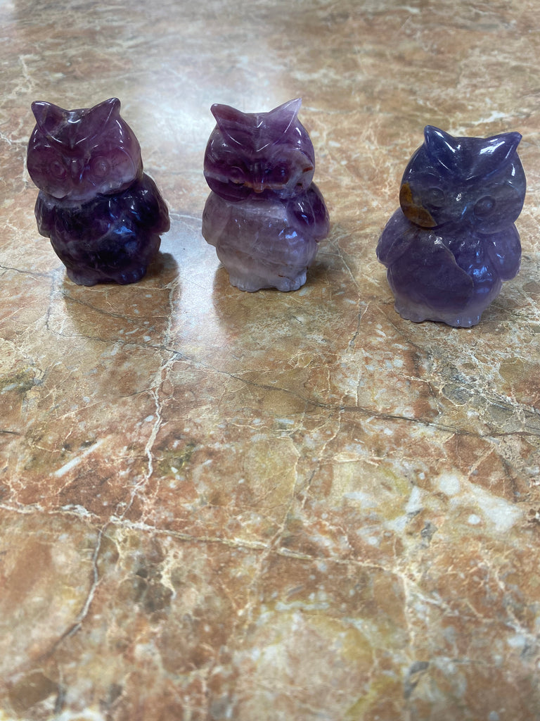 Fluorite Owl