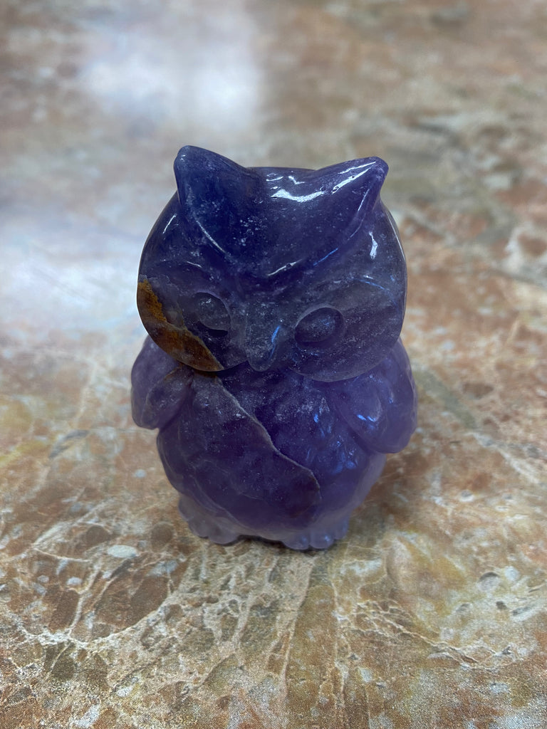 Fluorite Owl