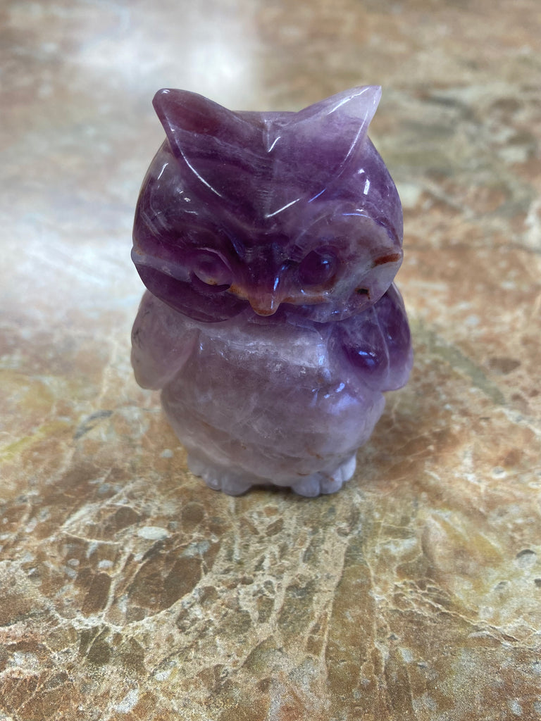 Fluorite Owl