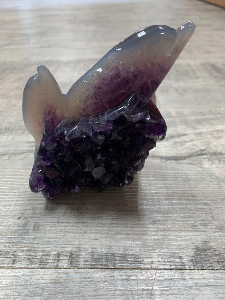 Amethyst Double Dolphin