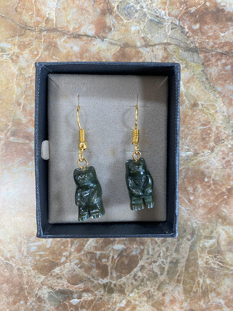 Jade Earrings Gold/Silver