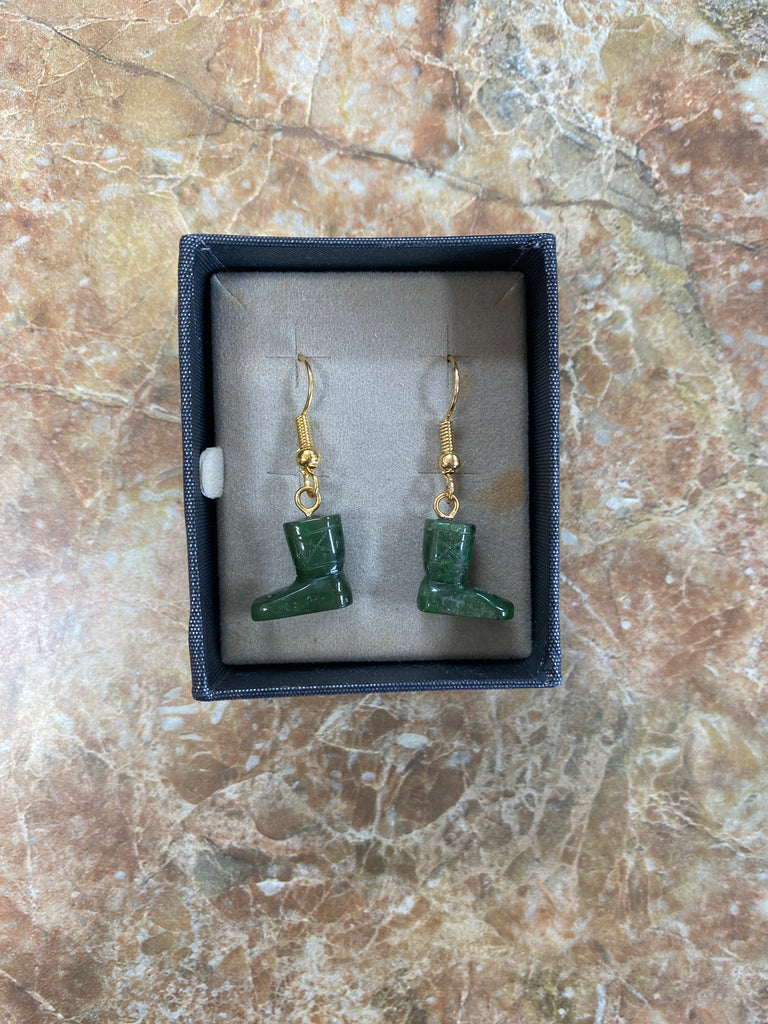 Jade Earrings Gold/Silver