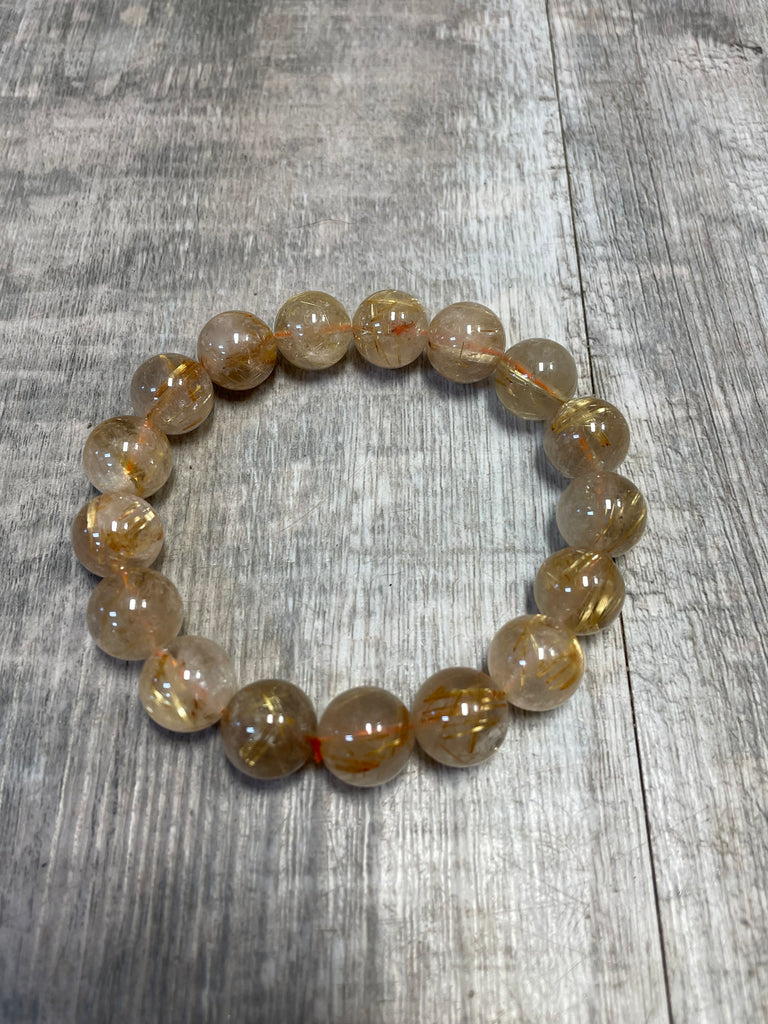 Golden Rutile Quartz Bracelet