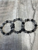Black Tourmaline and Rutilated Quartz Bracelets