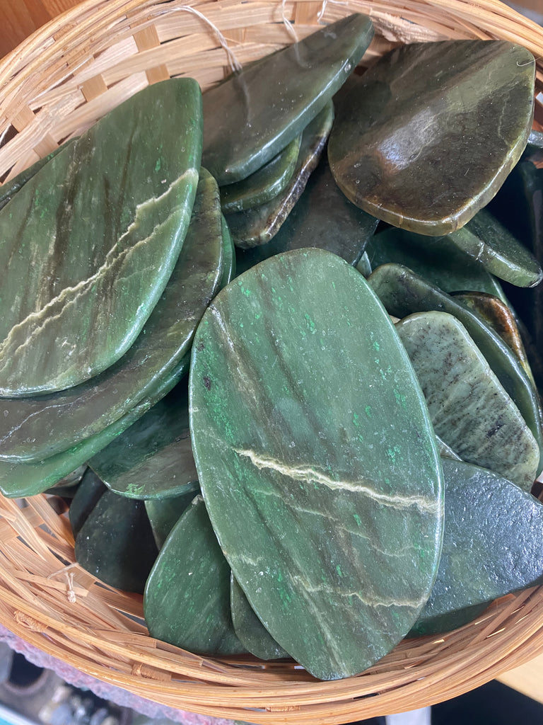 Small and Medium Jade Sun Catchers Polished