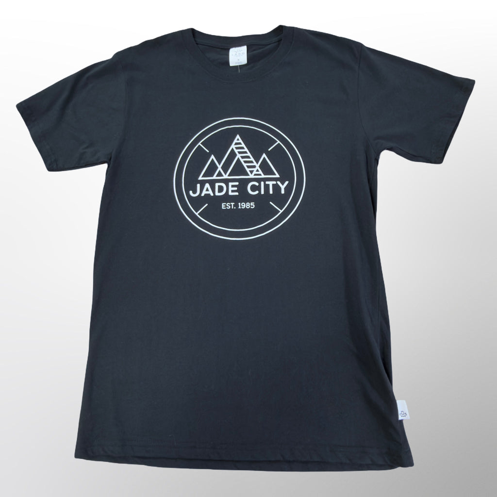 Jade City Geometric T-Shirt in Black