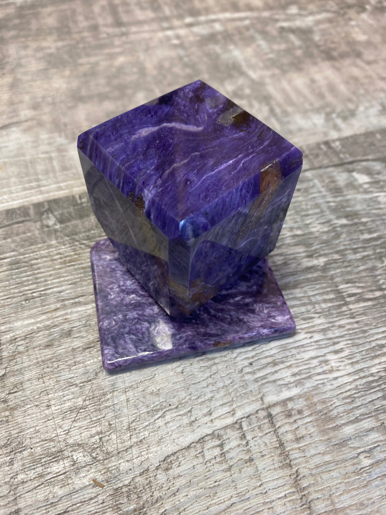 Charoite Cubes