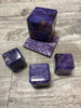 Charoite Cubes