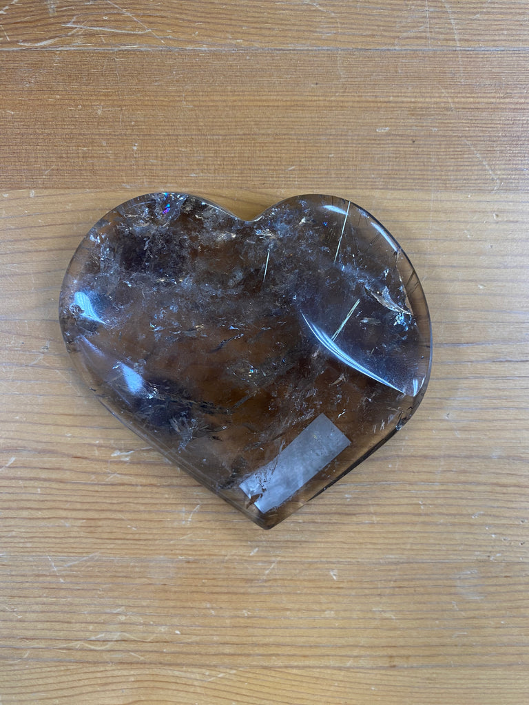 Smokey Quartz Heart