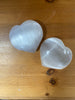 Selenite Heart in Medium