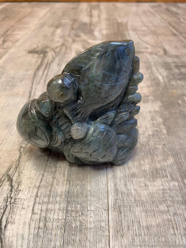 Labradorite Carvings