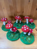 Felt Mushrooms Toy