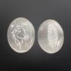 Selenite Palmstones