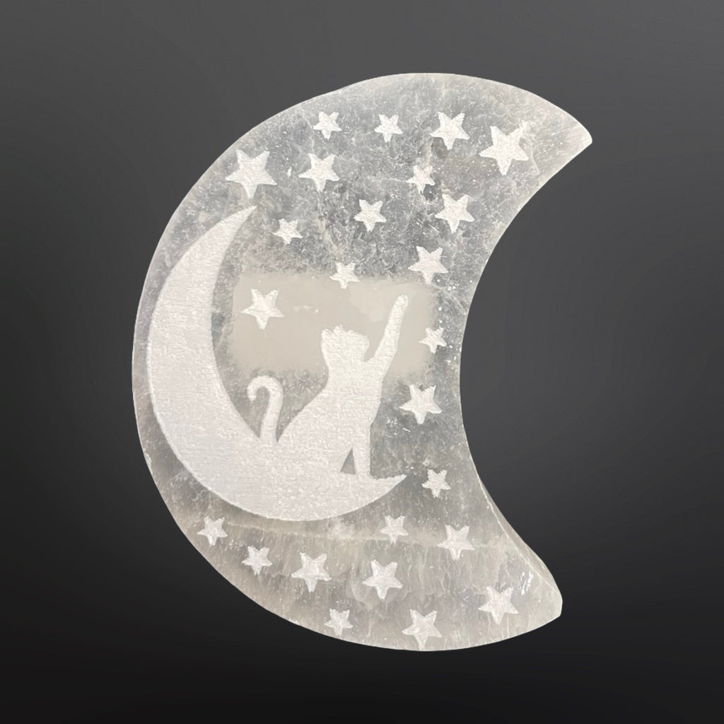 Selenite Moon