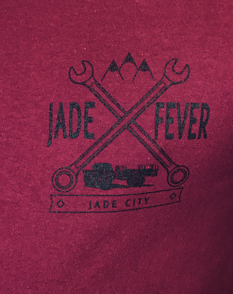 Jade Fever Wrench T-Shirt with Jade City Delta on back