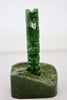 Jade Totem Pole with Rough Base