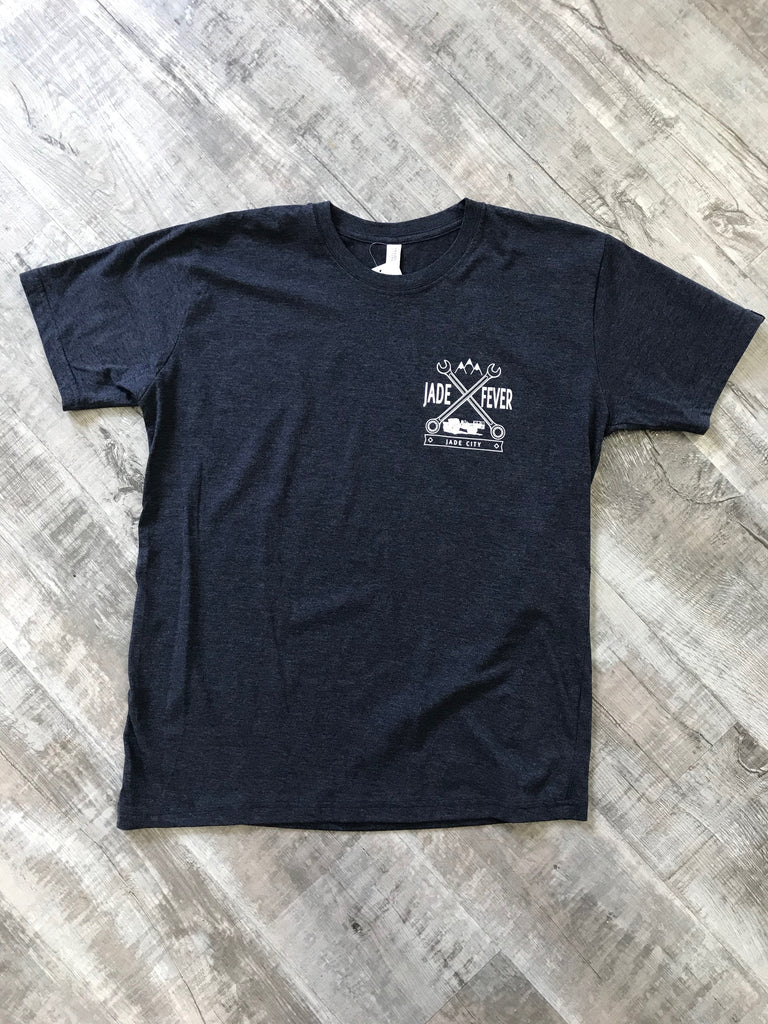 Jade Fever Wrench T-Shirt with Jade City Delta on back