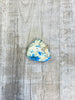 Azurite palm stone