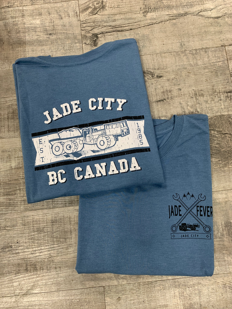 Jade Fever Wrench T-Shirt with Jade City Delta on back