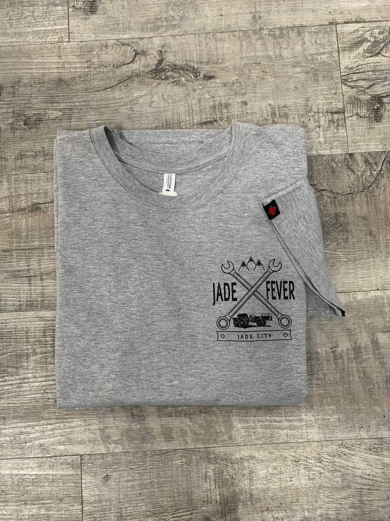 Jade Fever Wrench T-Shirt with Jade City Delta on back