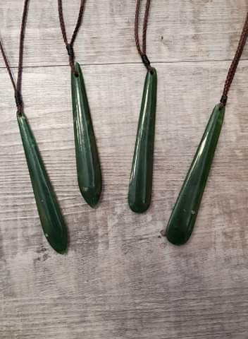 Long Jade Teardrop - made in Jade City