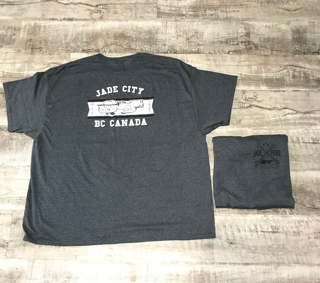 Jade Fever Wrench T-Shirt with Jade City Delta on back