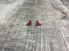 Rhodonite Butterfly Stud Earrings