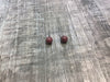 Rhodonite Stud Earrings