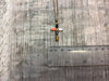Multi Stone Cross Pendant
