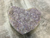 Glittering Amethyst Heart
