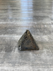 Iron pyrite pyramids