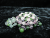 JADE TURTLE, BEADED