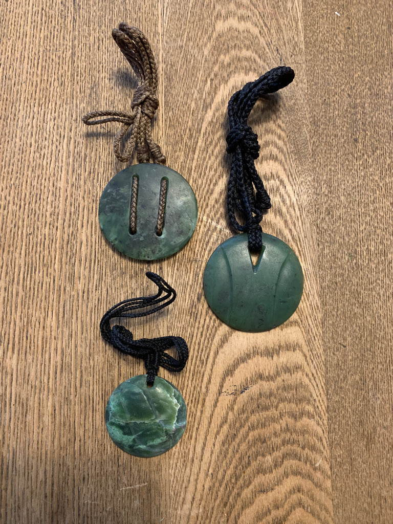 Jade Circle carved by Cameron Hewitt
