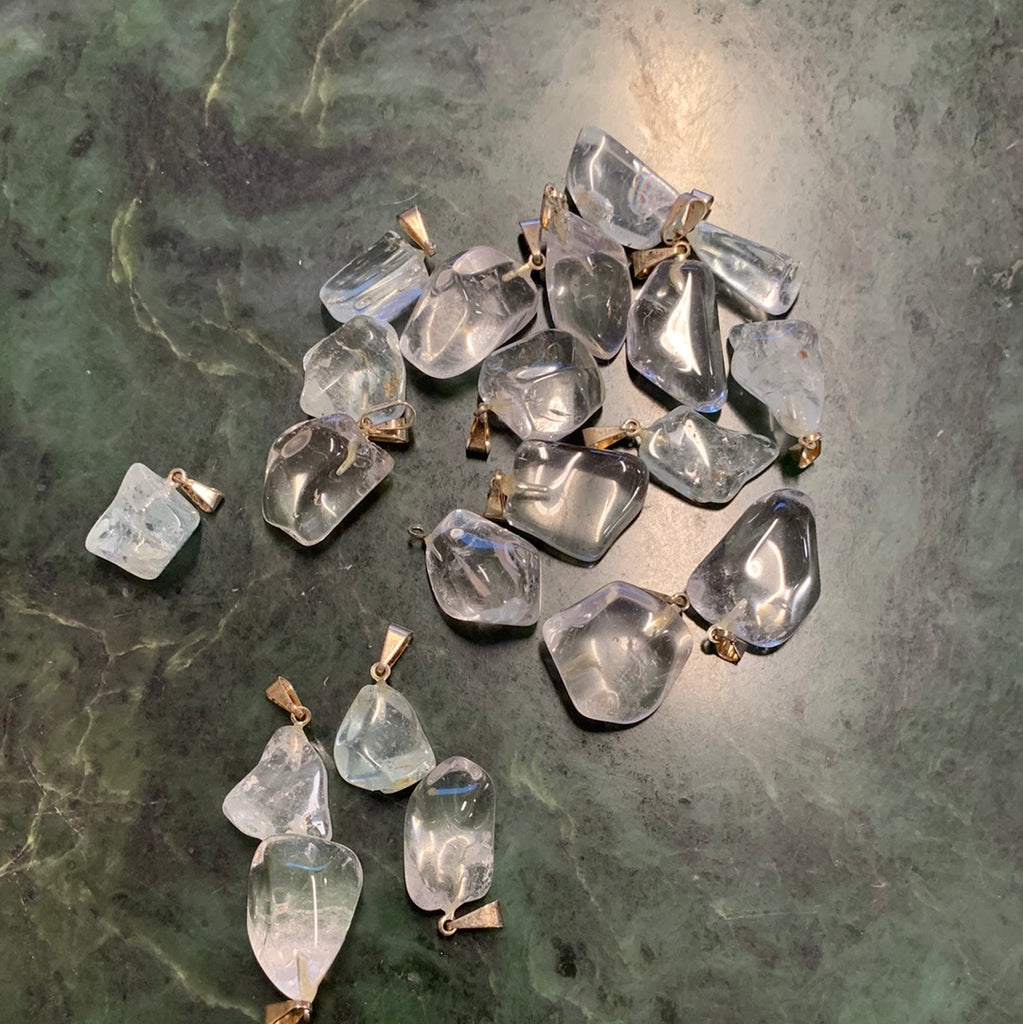 Quartz pendants