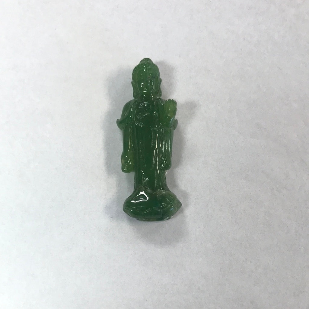Jade Kwan Yin Pendants