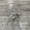 Tigers eye and Clear Quartz Grizzly Bear