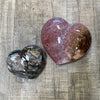 Stone “pillow” hearts