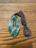 Jade Teardrop with hole by Cameron Hewitt
